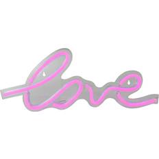 Wall Decorations Northlight 7 H Pink Lighted 'Love' Neon Style Valentine's Day