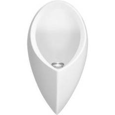 Uridan Admiral KH-8 Urinal med horisontal tilslutning. Keramik, hvid