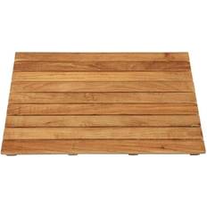 Brown Non-Slip Bath Mats ARB Teak & Specialties 18 Shower Mat