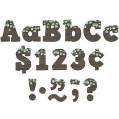 Wooden Blocks Teacher Created Resources Eucalyptus 4" Bold Block Letters Combo Pack 230 Pieces