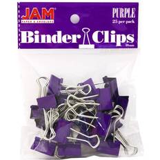 Desktop Organizers & Storage Jam Paper 3/4" 25pk Colorful Binder Clips