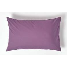 Textiles Homescapes Standard Grape Egyptian 400 Thread Count Taie d'oreiller