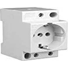 Eaton Electrical Outlets & Switches Eaton DIN rail mains socket w/o cover Z-SD230 Pure white (RAL 9010) 1 pc(s)