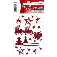 Herma stickers Magic julekanetur (1) Hobby & Hjem Klistermærker Klistermærker Jul