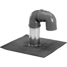 Ø75x250 mm, stål/SBS, 2 plastbøjninger