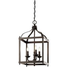 Bronze Pendant Lamps Kichler Elstead Larkin 3 Pendant Lamp