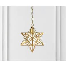 Jonathan Y Stella Leaf/Clear Pendant Lamp