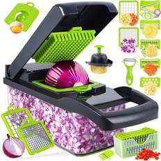 Gray Choppers, Slicers & Graters Snifitar Pro Vegetable Chopper 13.5"