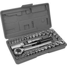 Wrenches Socket Set - 40 Piece Head Socket Wrench