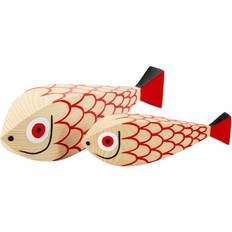 Rot Dekofiguren Vitra Dolls Mother Fish & Child Dekofigur 5.5cm 2Stk.