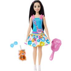 Barbie Leker Mattel Barbie My First with Fox, dolls, puppets, and figures