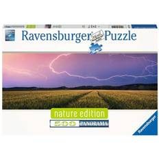 Puslespil 500 brikker Ravensburger Panorama Thunderstorm 500 Brikker