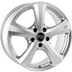 Fälgar 4 100 MSW 19 Silver 6.5x15 4/100