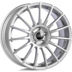 Superturismo LM 8.5x19 5x110 ET 40 Matt Race Silver Black Lettering