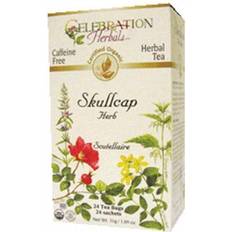 Celebration Herbals Herbals Organic Skullcap Root Tea Caffeine Free Tea