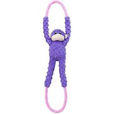 ZippyPaws RopeTugz, Squeaky and Plush Rope Tug Dog