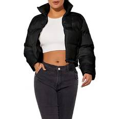 Hujoin Women's Crop Short Jacket