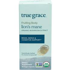 True Grace Lion's Mane Fruiting Body Mushroom Extract 60 pcs