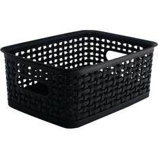 Storage Boxes Weave Plastic Bin Advantus Corp