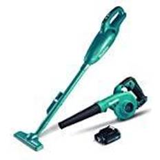 Makita Ensembles Makita CL108FDZW UB100DZ Ensemble aspirateur et souffleur avec now. Li-Ion 12V 2.0Ah BL1021B, chargeur DC10SB, sacoche [CLX245SAX1 Bleu