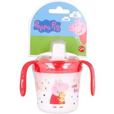 Blanc Gobelets anti-fuite Hasbro Peppa Pig Training Cup