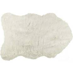 Carpets & Rugs Luxe Faux Fur Luxury Soft Premium White 24x36"