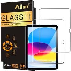 Screen Protectors Ailun Tempered Glass Screen Protector for iPad 10th Generation 2 - Pack