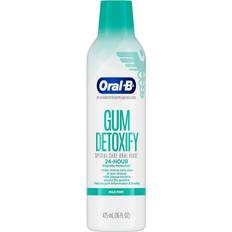 Alcohol-Free Toothbrushes, Toothpastes & Mouthwashes Oral-B Gum Detoxify Mild Mint 475ml