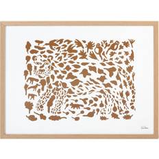 Toikka cheetah Iittala Oiva Toikka Plakat