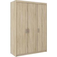 Beige Garderober Furniturebox Falcioni 133x53x191 Beige