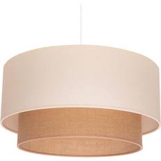 Beige Lampade da soffitto Euluna Boho Double Lampada a Sospensione 45cm