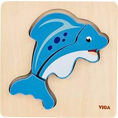 Puslespil Viga Practical Block Puzzle Fish