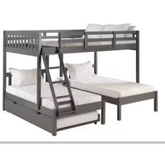 Mattress Loft Beds Donco kids Full over Double Twin Loft Bunk Bed with Trundle