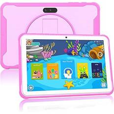 Tablets for kids Okulaku 0.1 inch Android Toddler Tablet 32GB Tablet for Kids APP Preinstalled & Parent Control Kids Learning Education Tablet WiFi Camera,Netflix YouTube Hands-Free Watching