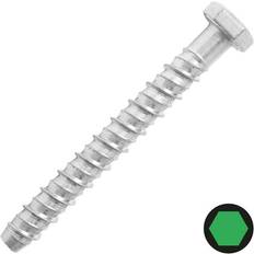 Rawlplug 8 150mm Hex Head Concrete Screwbolt - Pack of 10 - Silver