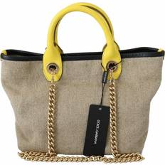 Dolce & Gabbana Shoulder Sling Tote Bag - Beige