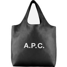 A.P.C. Läder Tote Väska - Musta