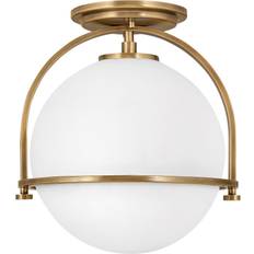 Glass Ceiling Flush Lights Hinkley 3403 Somerset Ceiling Flush Light