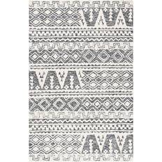 Abstract black and white rug Safavieh Abstract Black, White 72x108"