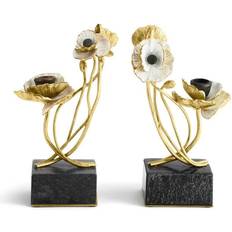 Marble Candle Holders Michael Aram Anemone Candle Holder 22.9cm 2pcs