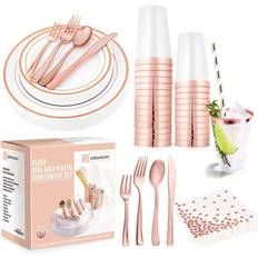 Birthdays Disposable Flatware Disposable Cutlery 250-pack