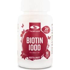 Biotin vitamin Healthwell Biotin 1000 90 st