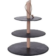 Bois Présentoirs à gâteaux Excellent Houseware 3 Tier Cake Stand