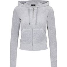 Classic Velour Robertson Hoodie - Gray Marl