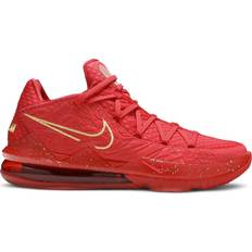 Nike Titan x LeBron 17 Low M - University Red/Metallic Gold