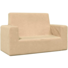 Beige Arredamenti Seduta vidaXL Children's Sofa 2-Seater