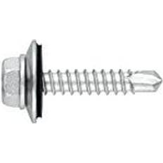 Lemvigh-Müller bimetal boreskrue 6-kt hoved silver ruspert
