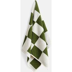 Hay Håndklæder Hay Check Towel Gæstehåndklæde Rød, Grøn