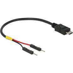 Micro usb b male DeLock 5 pin Micro-USB Type B male - 2 pin