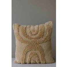 Mimou Puder Mimou Bow Komplet pyntepude Naturfarvet, Beige (50x50cm)